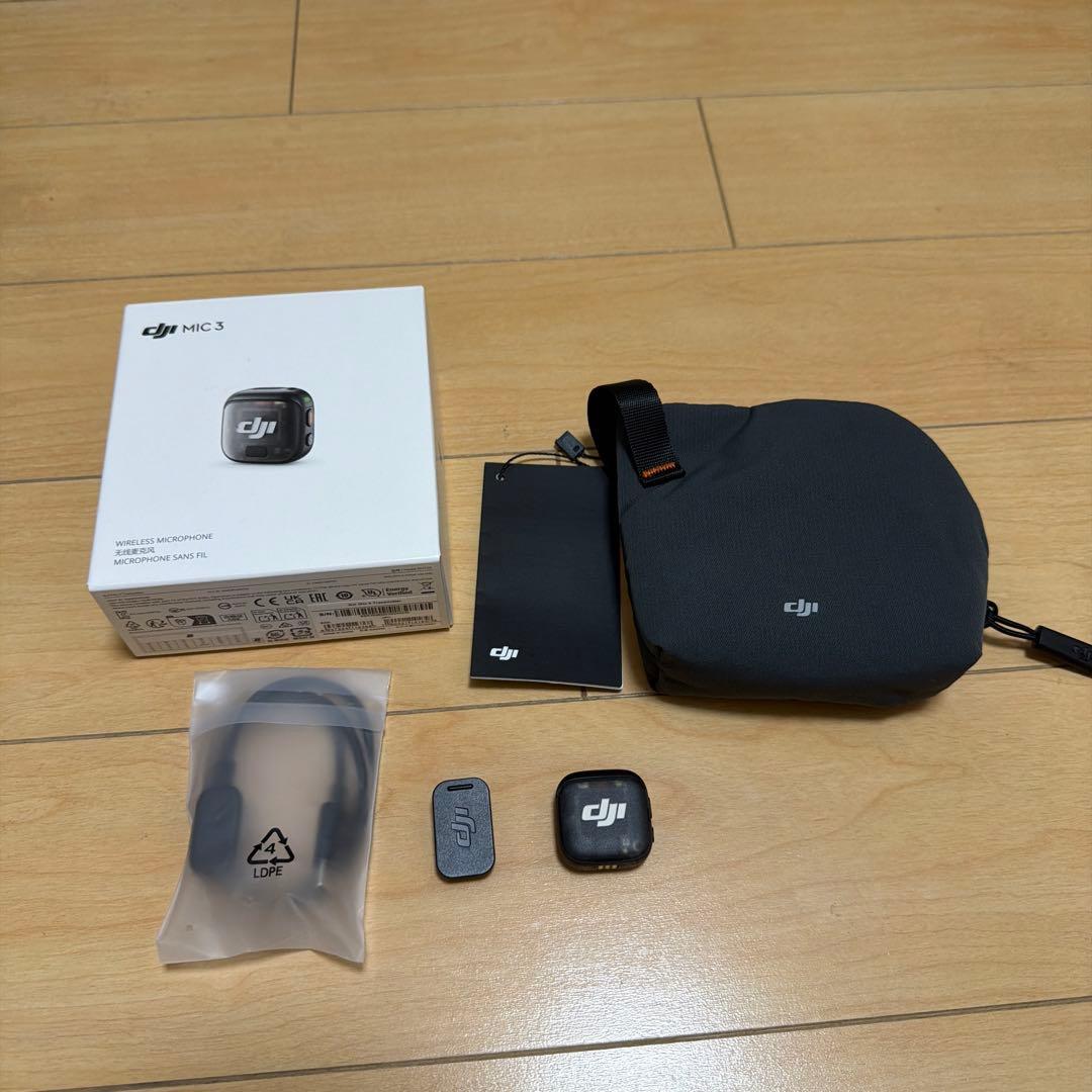 DJI MIC 3 トランスミッター 2個セット ワイヤレスマイク