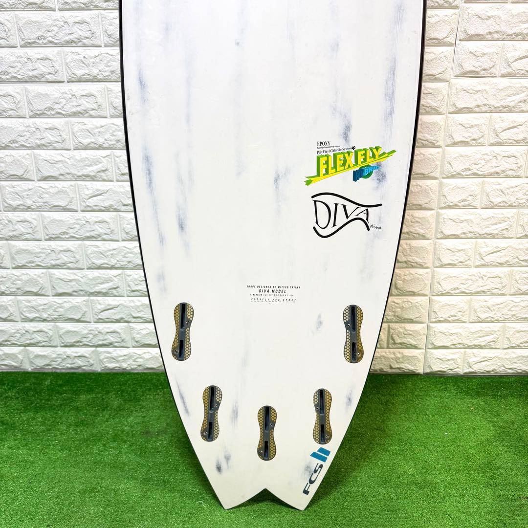 ジャスティス　Tajima 92 DIVA 5’11 EPOXY FCS2