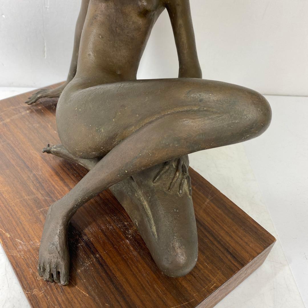 セルジオ・カペリーニ　ブロンズ裸婦　4503g トコト　東さ7-0819①