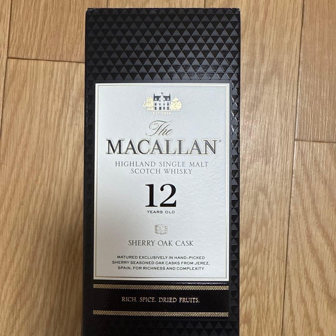MACALLAN 12年 シェリーオークカスク　１０本セット