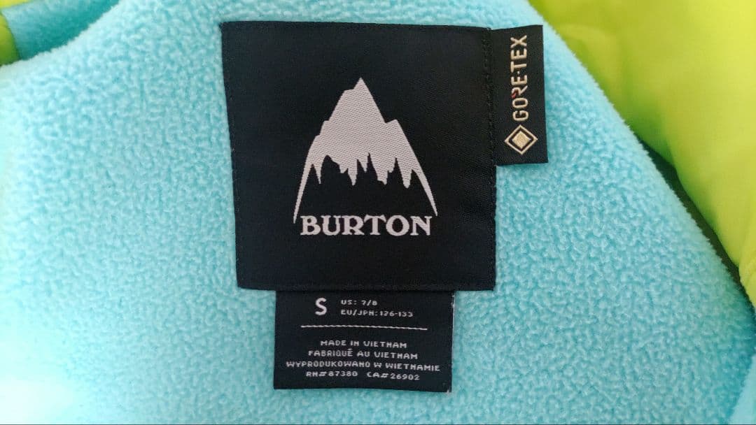 バートン 子ども用スキー/スノーボードウェア 130