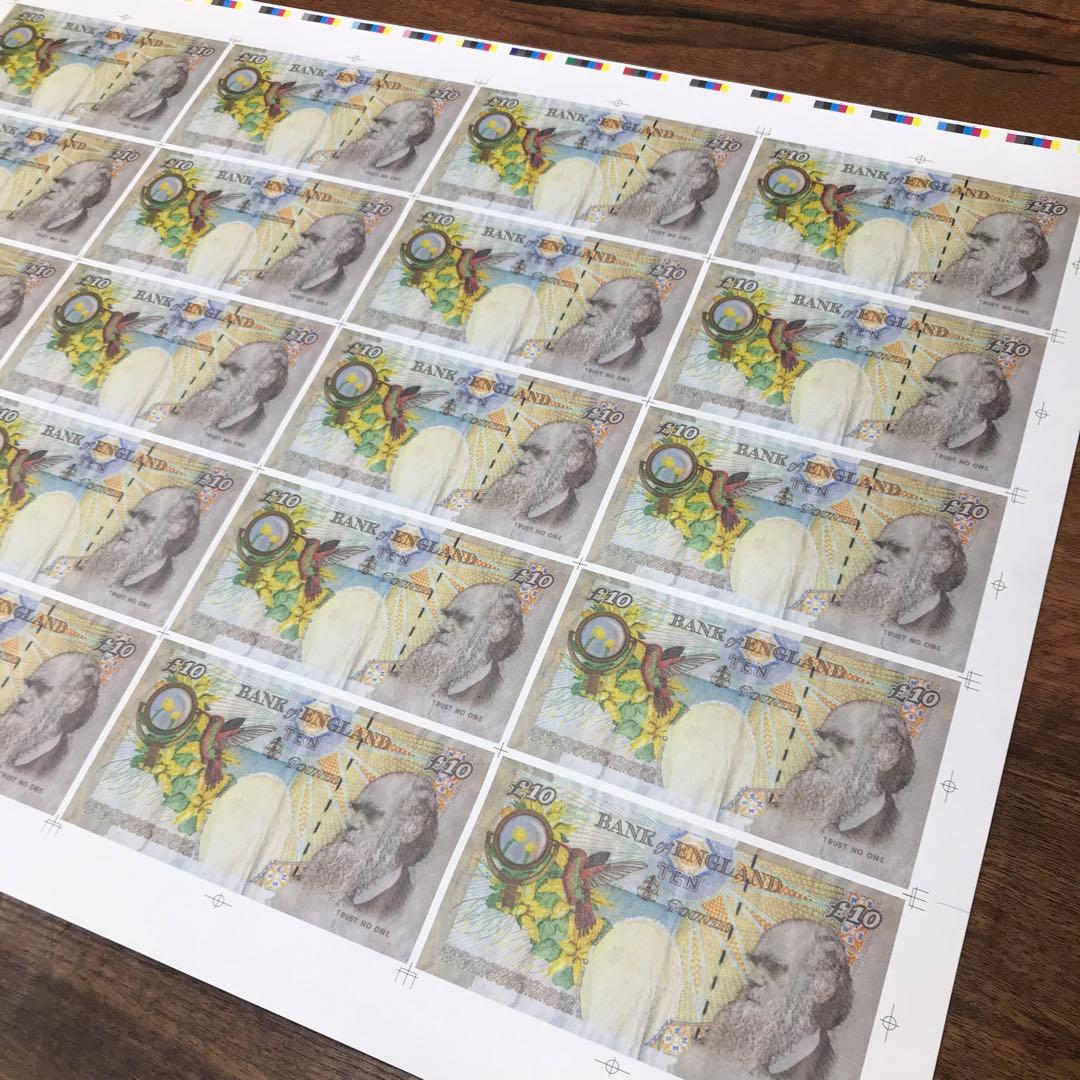 BANKSY バンクシー Di-Faced Tenner 10ポンド ダイアナ妃