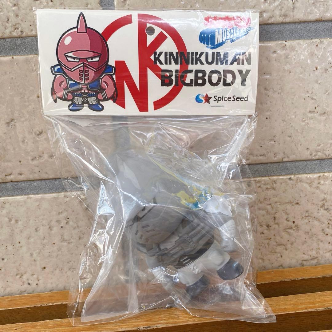 【未開封】友情の40周年展 キン肉マン モノトーンカラー ビッグボディ ソフビ