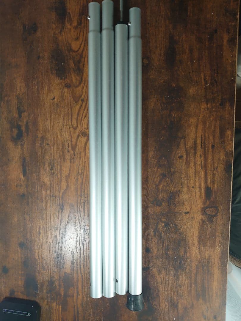 スノーピーク　ウイングポール280センチ+240センチ　シルバー