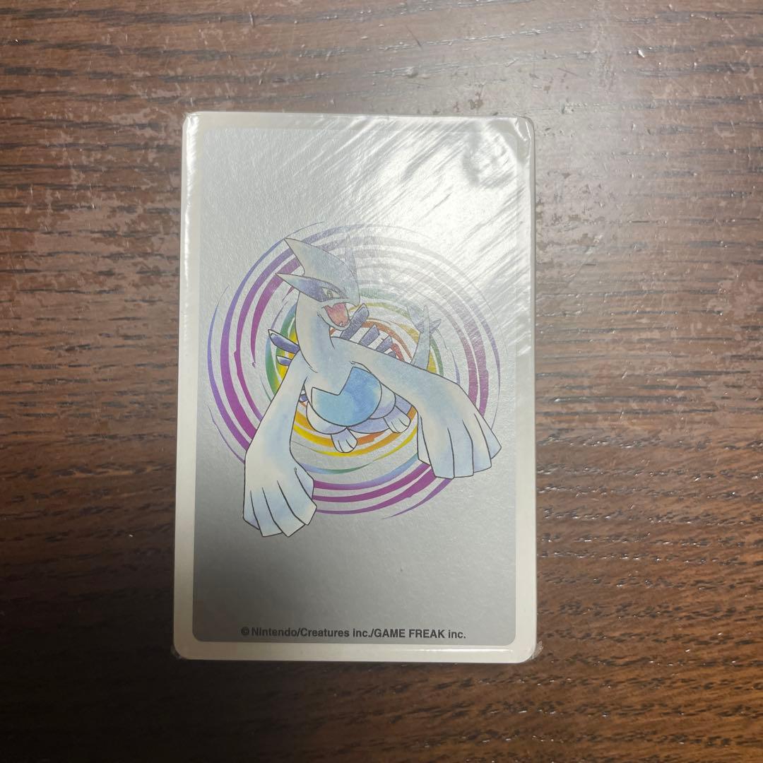 ポケモン　トランプ　銀　シュリンク未開封