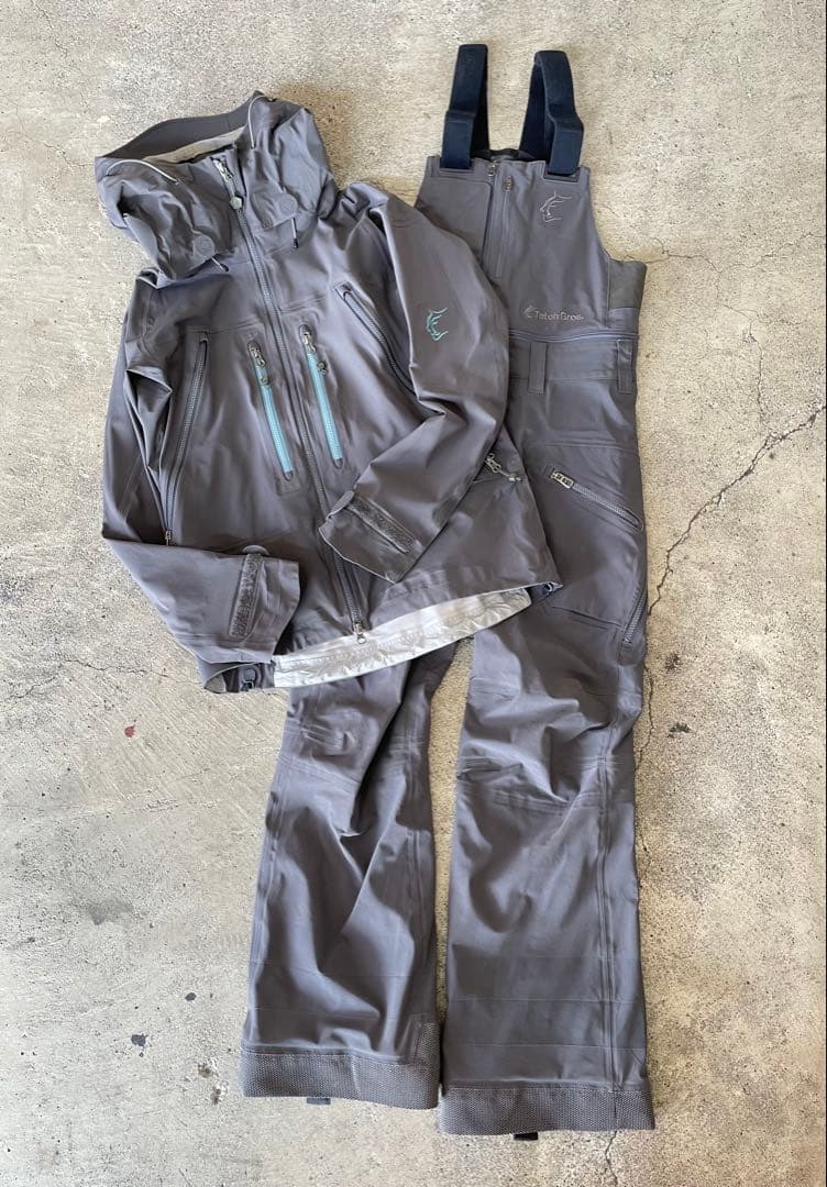 ほー　Teton bros TB ビブパンツウィメンズM