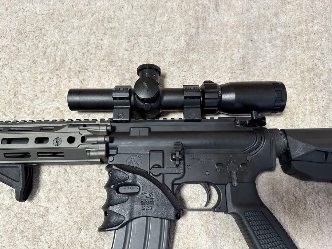 東京マルイ M4A1 MWS ガスブローバック カスタム付 属品多数