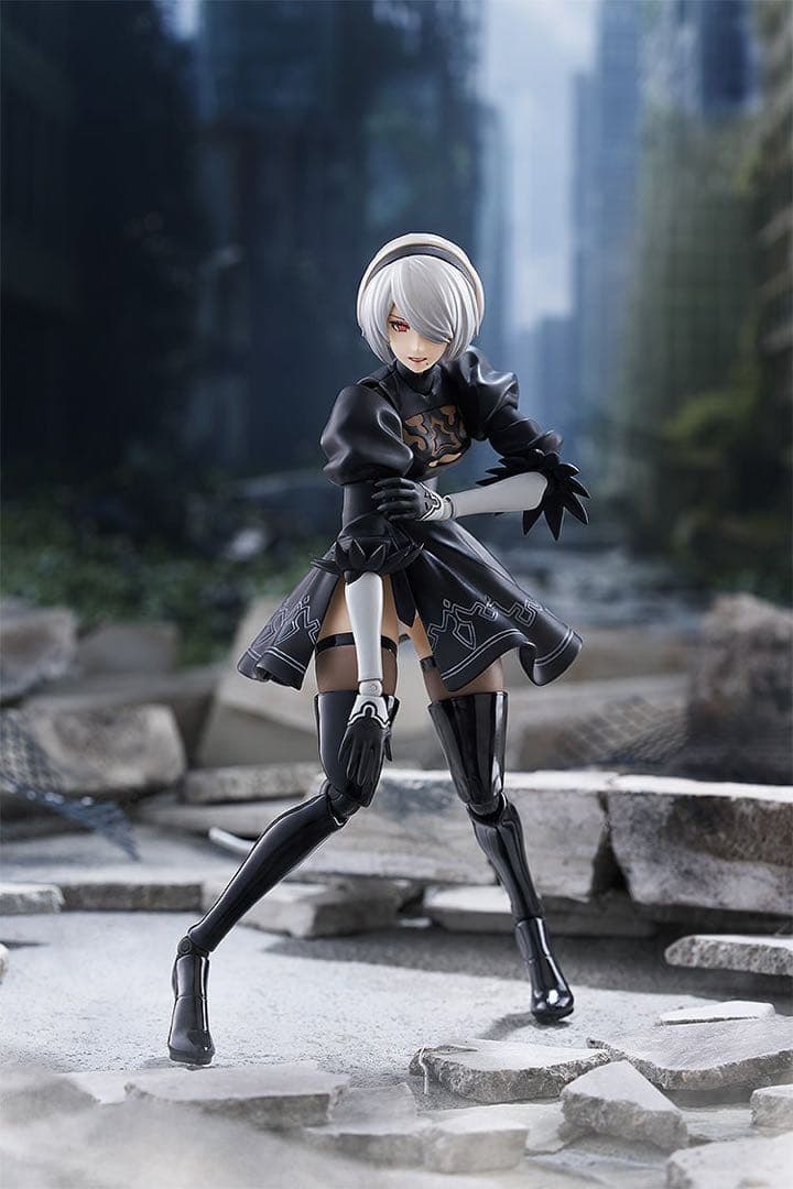 予約購入特典台座付き　figma 2B (ヨルハ二号B型) 643