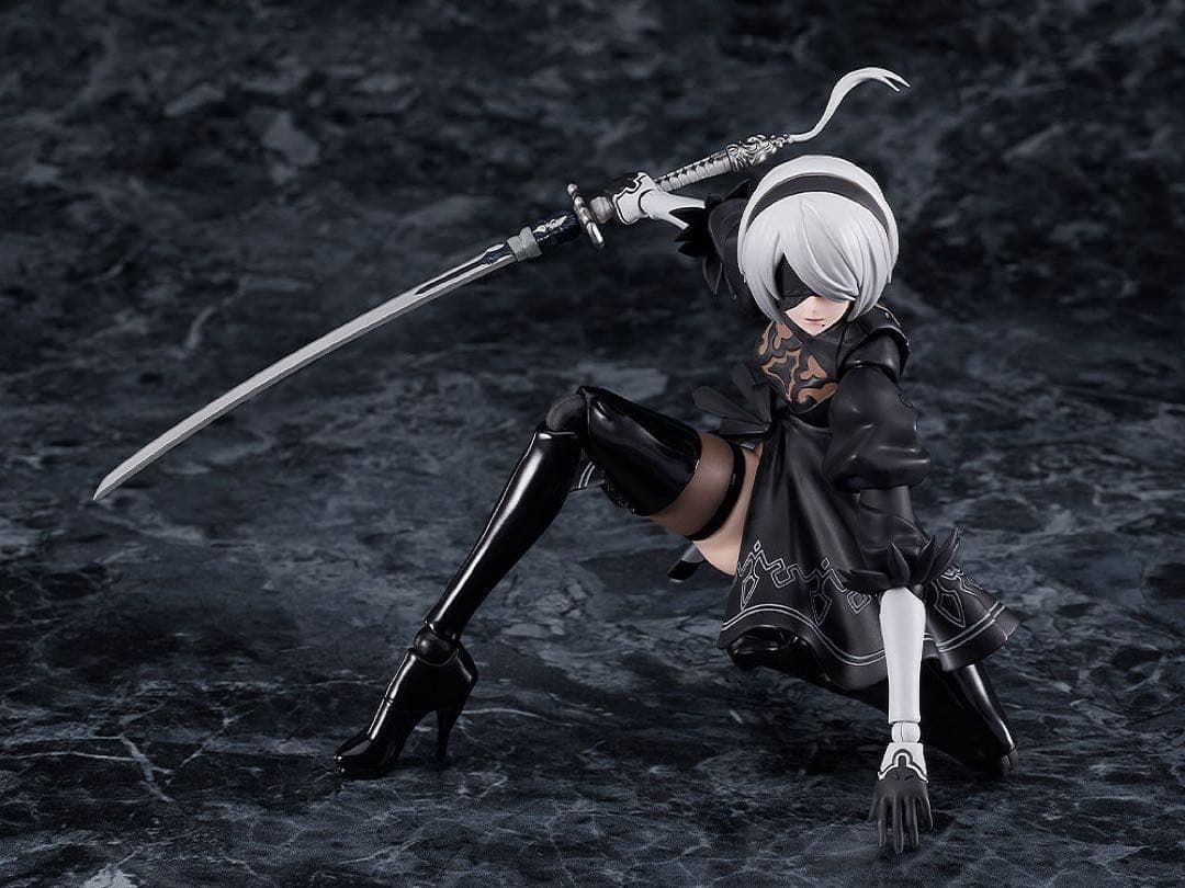 予約購入特典台座付き　figma 2B (ヨルハ二号B型) 643