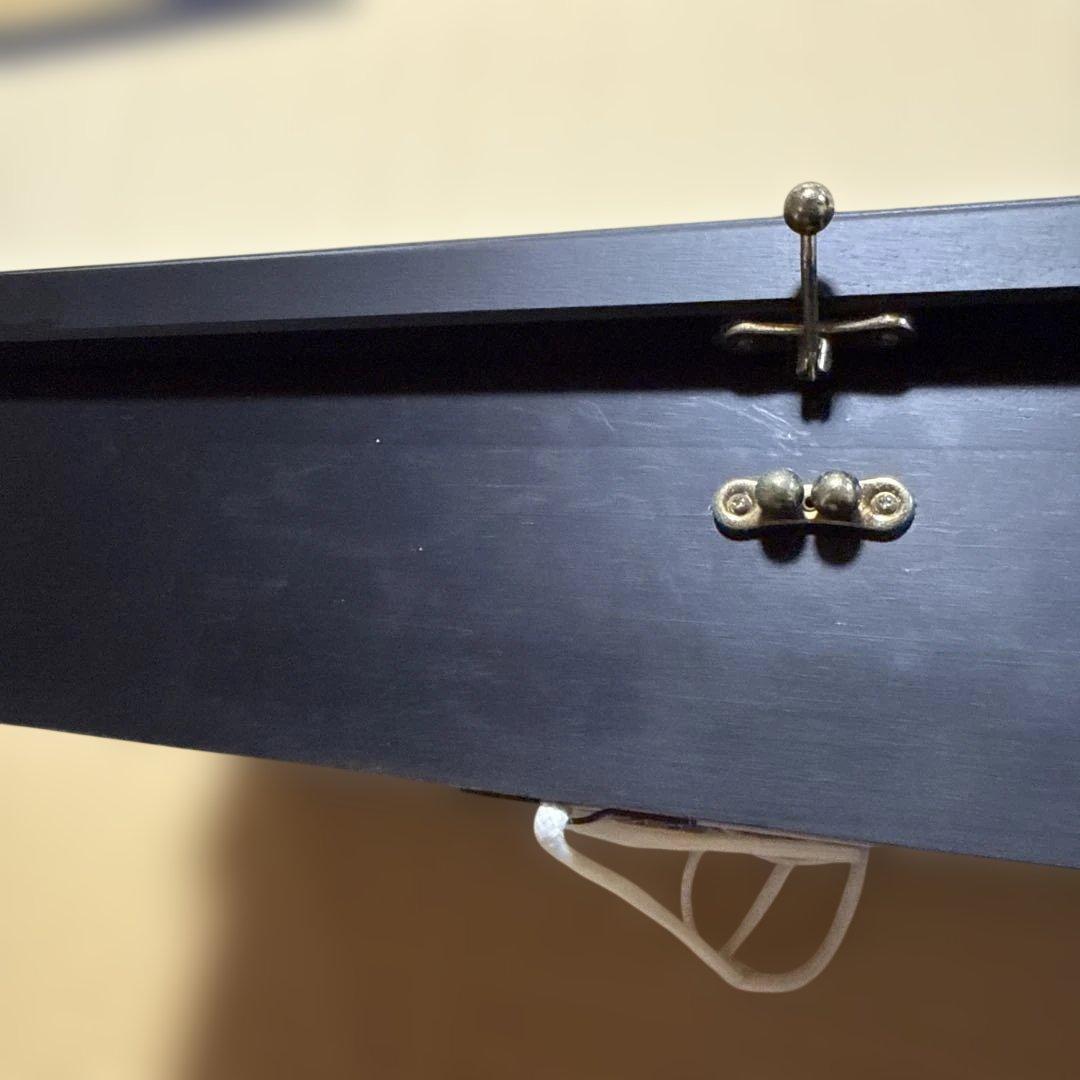 縦長コレクションケース　ホルダー付き（主に野球バッド等の飾り用）