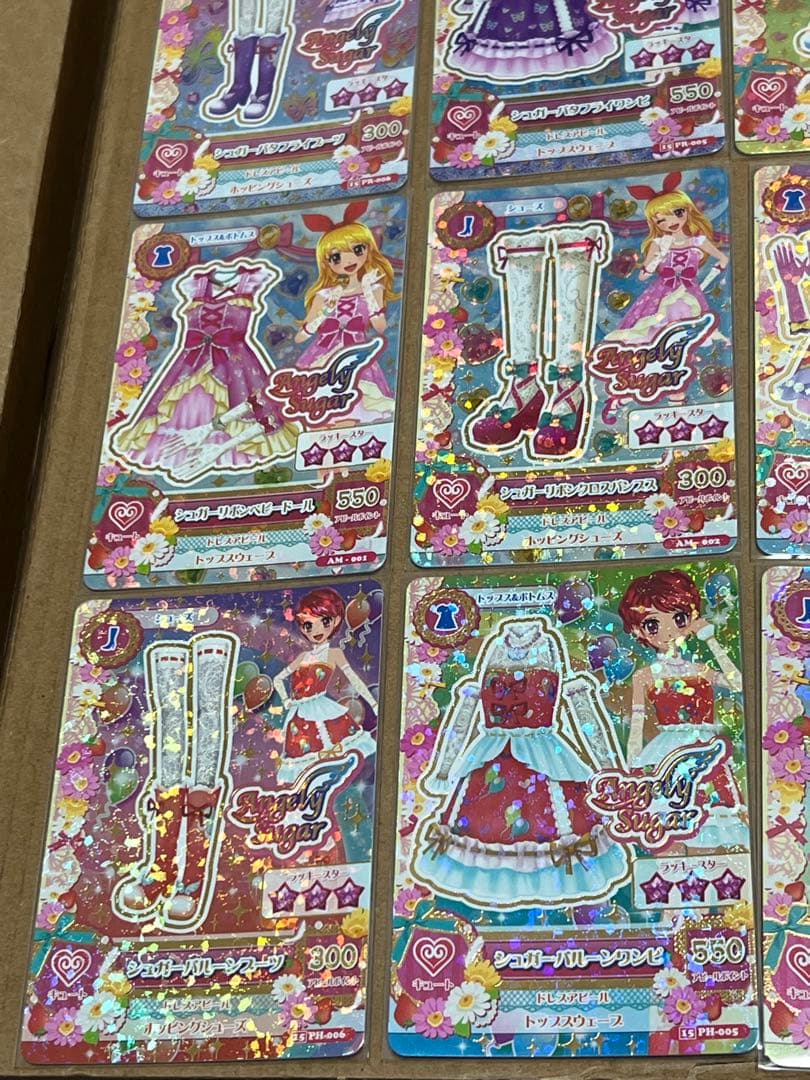 アイカツ 台湾版 シュガーバッドコーデ 16枚