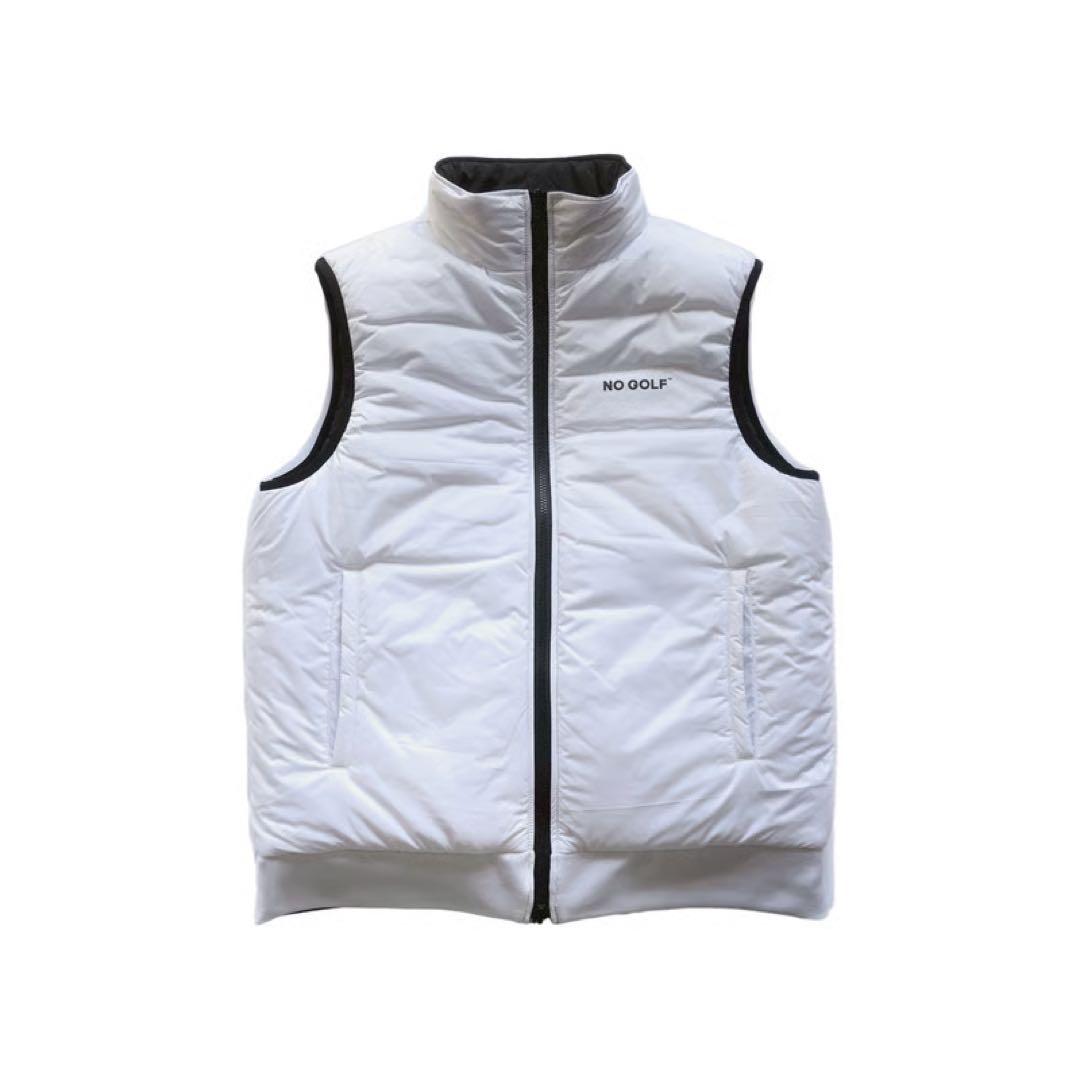 NO GOLF PADDED REVERSIBLE VEST クラブハウス　新品