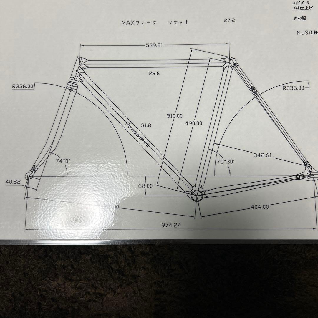 パナソニック　NJS競輪フレーム　ハッタ B B
