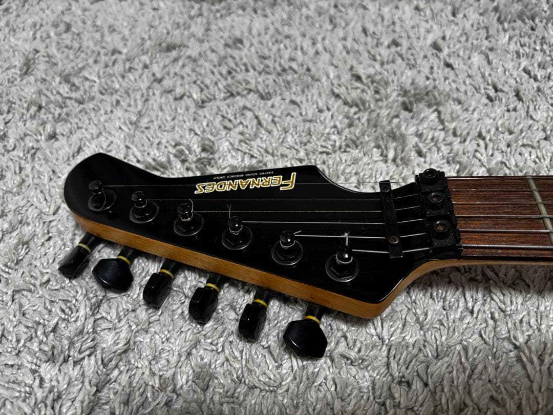 Fernandes FR-55 エレキギター　ブラック