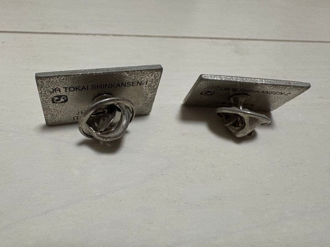 【激レア】名古屋駅　東京駅　ピンバッジ　ピンズ　2個セット　JR東海