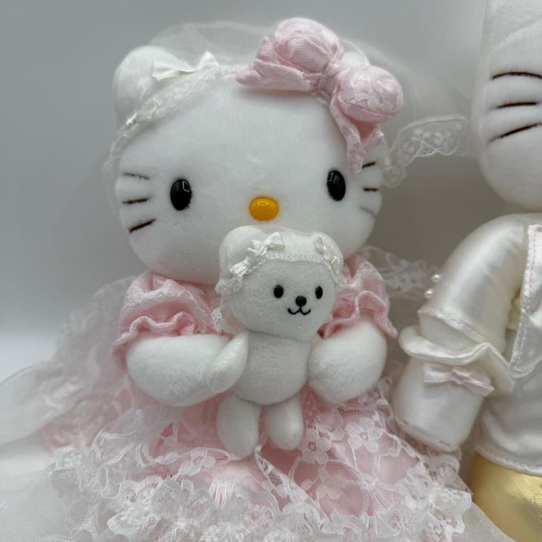 サンリオ ハローキティ ウェディングドール ぬいぐるみ 結婚式
