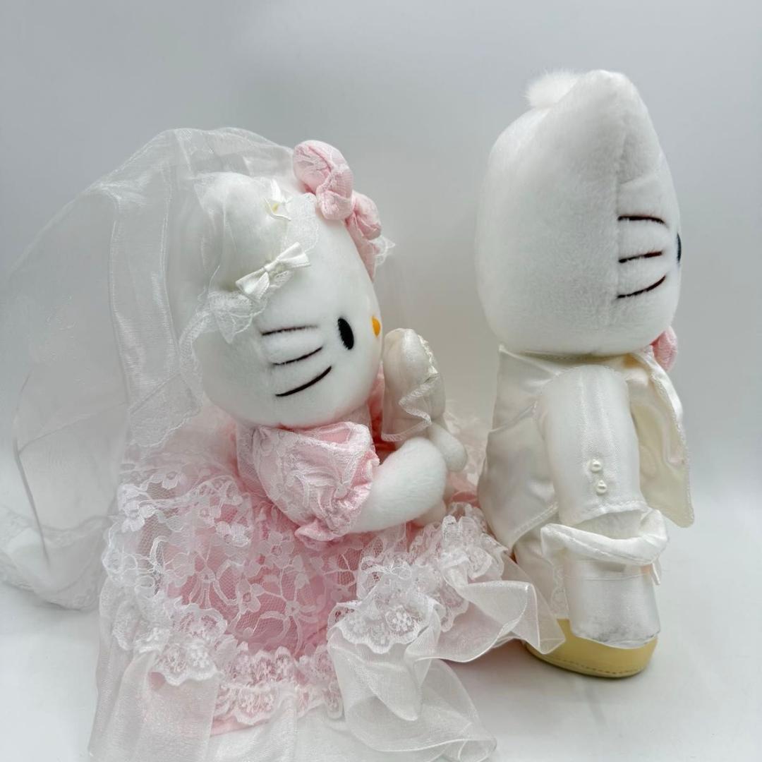 サンリオ ハローキティ ウェディングドール ぬいぐるみ 結婚式