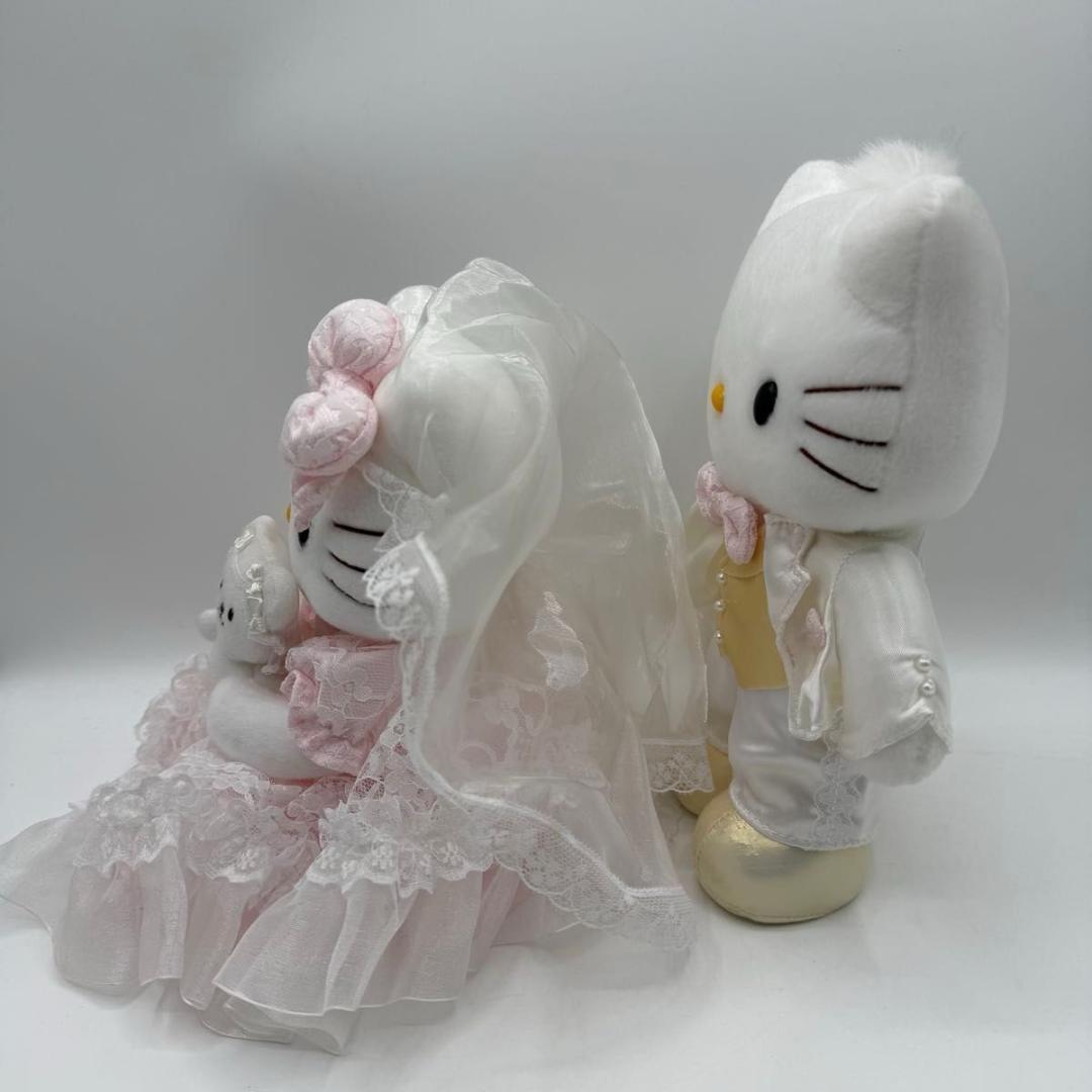 サンリオ ハローキティ ウェディングドール ぬいぐるみ 結婚式