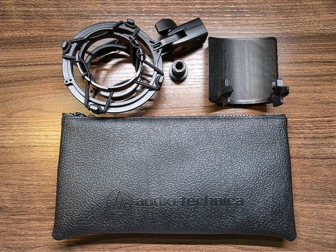 audio-technica AT2035 コンデンサーマイク おまけ付