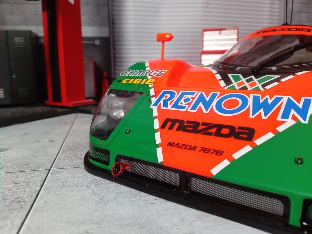 タミヤ 1/10 Cカー RENOWN CHARGE MAZDA 787B