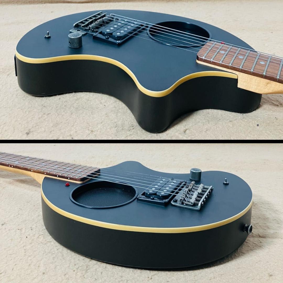 【美品 電池付き】FERNANDES ZO-3 アンプ内蔵ギター マットブラック