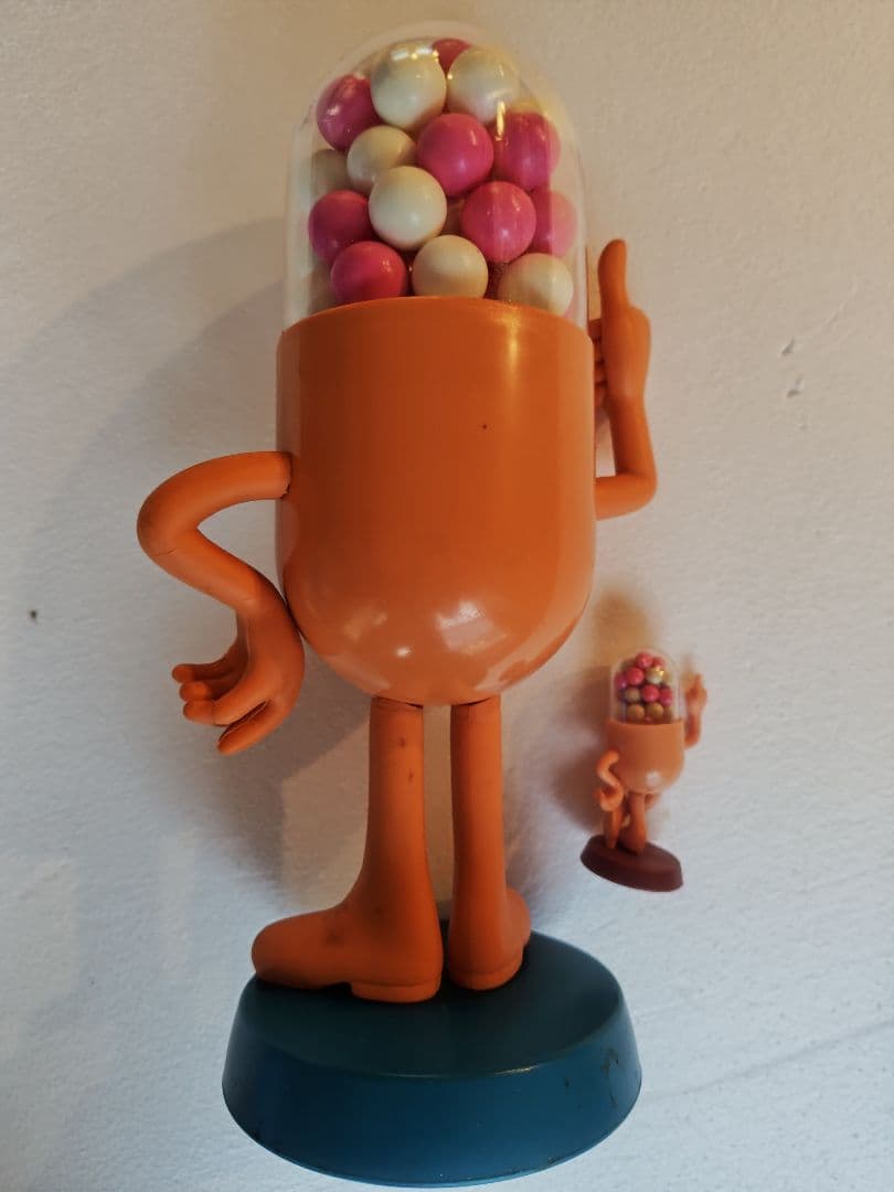 Mr. CONTAC ミスターコンタック人形「大」「小」セット　非売品