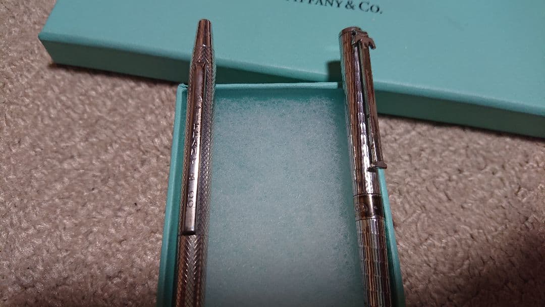 TIFFANY ボールペン シルバー 2点
