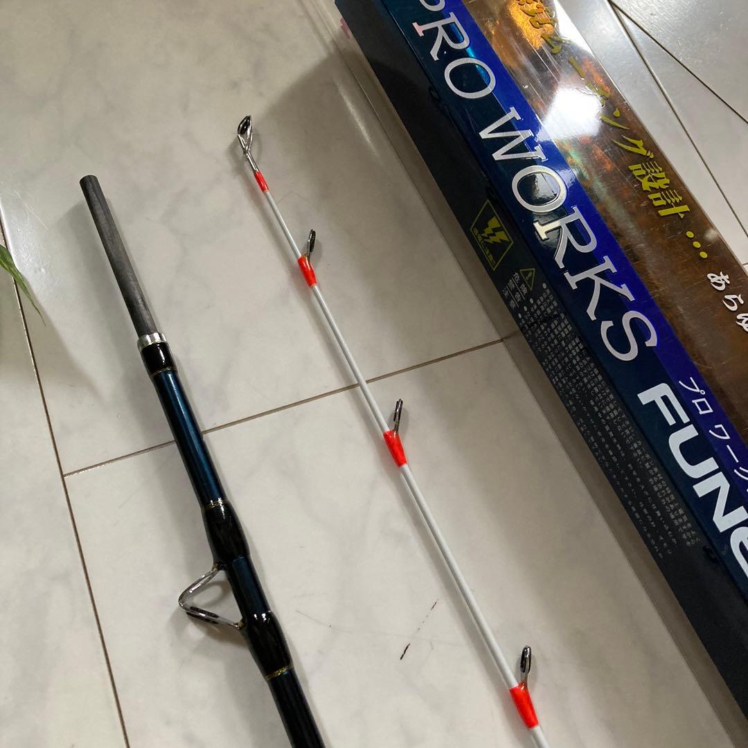 PRO WORKS FUNE プロワークス船　ムーチング竿　驚異的な粘り‼︎