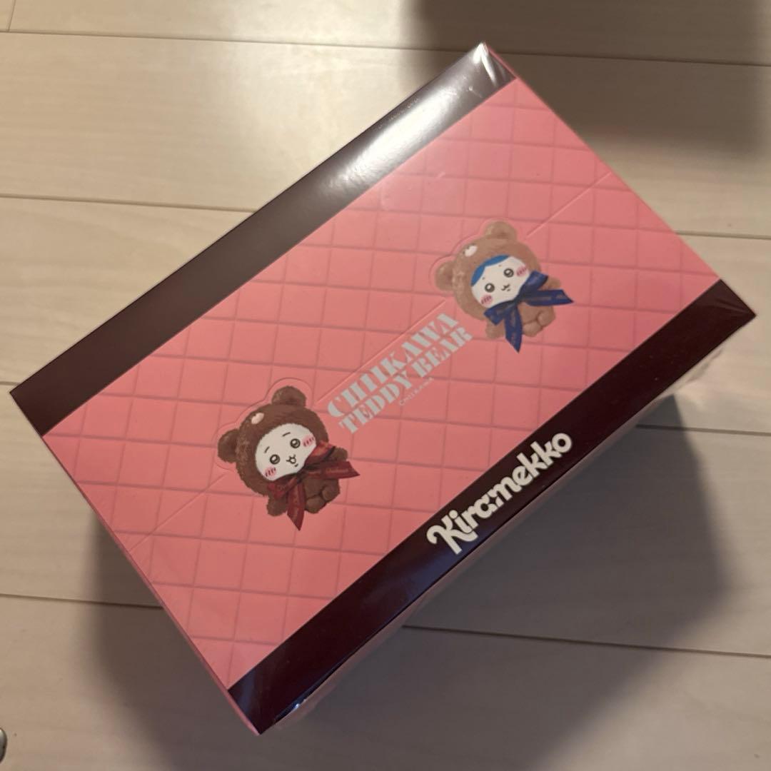 【新品未使用】ちいかわ　kiramekko テディベア　コンプリートボックス