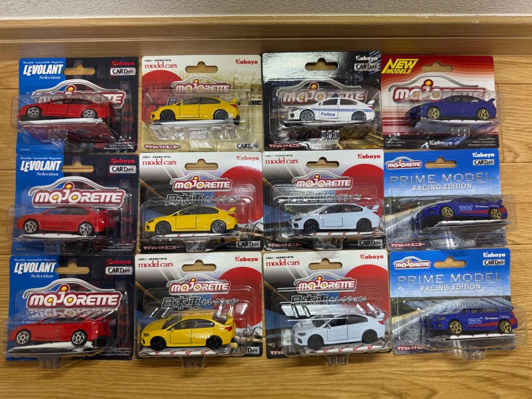 Majorette Subaru WRX 12台セット