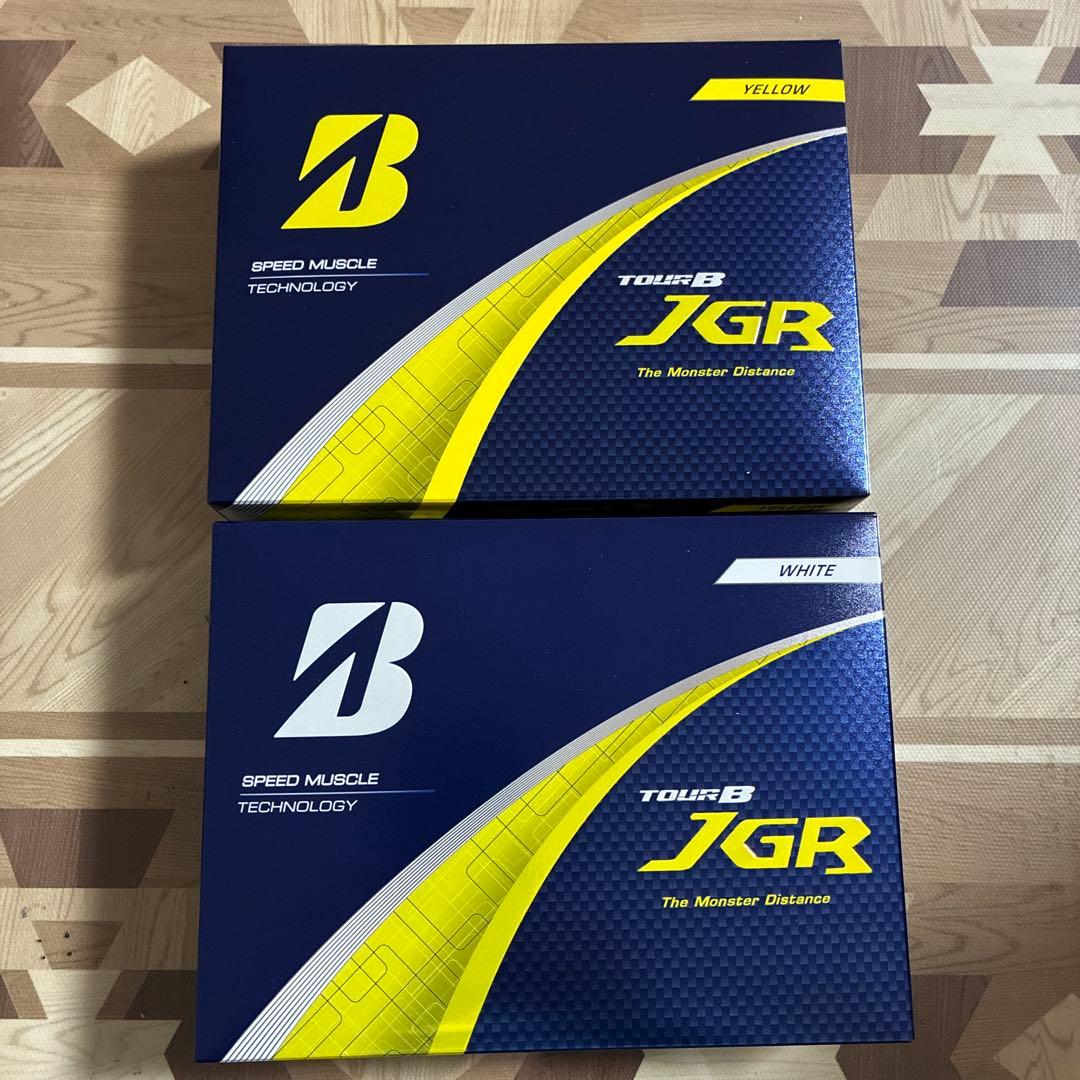 ブリヂストン TOUR B JGR ゴルフボール 8ダース 白4⭐︎黄4ダース