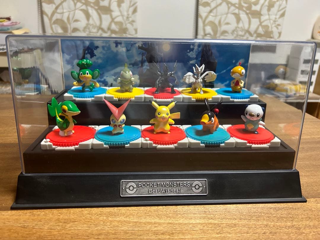 ポケモン　モンコレ付　専用ショーケースベストウィッシュ