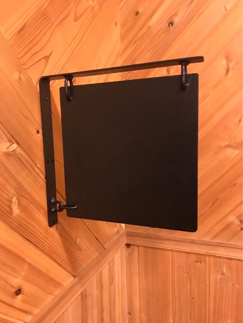 【アイアン職人】重厚感のあるアイアンブラケット　吊り看板　350㍉×350㍉