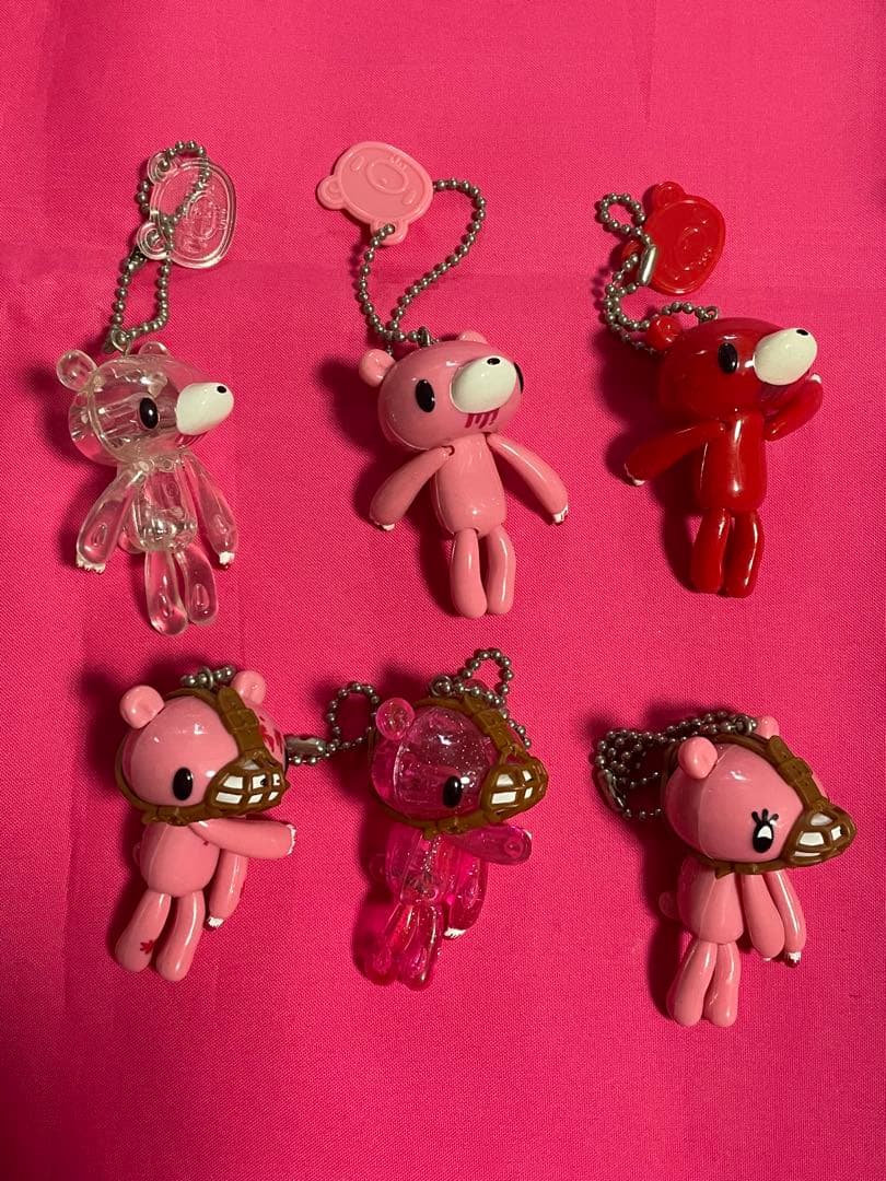 グルーミー　ぷら～んぷらん　キーチェーン　GLOOMY グル～ミ～　6個セット