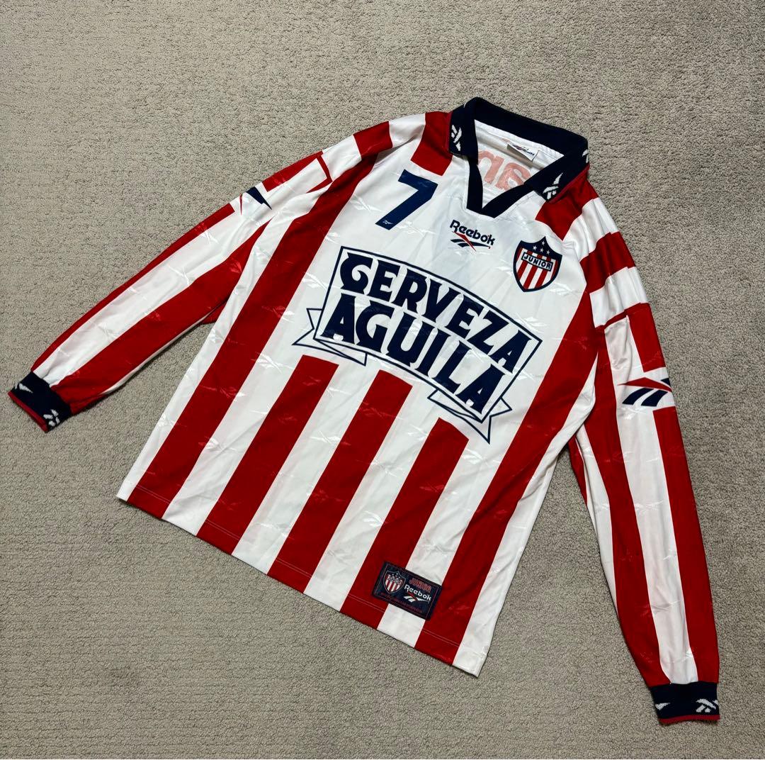 サッカー　アトレティコ・ジュニオール　コロンビア　リーボック　ユニフォーム