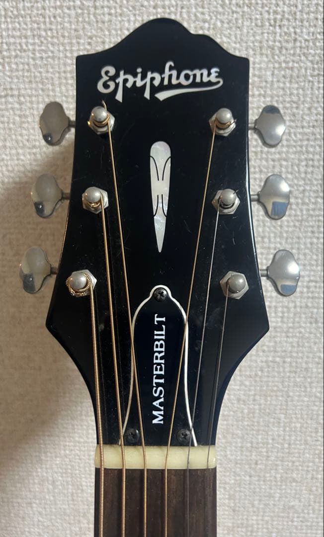 2016年製EPIPHONE のエレアコギター「AJ-45ME EB」