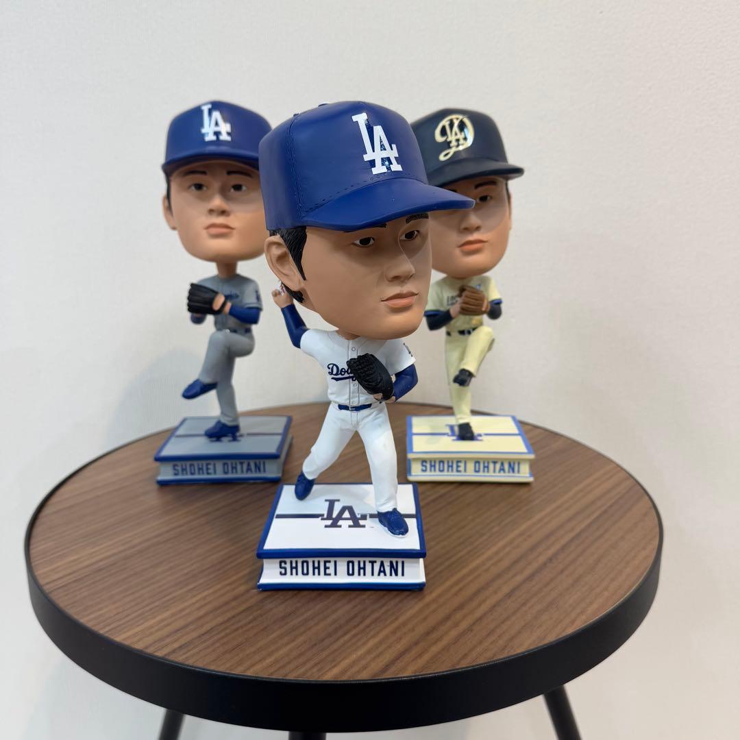 Shohei Ohtani ビッグヘッドフィギュア 3体セット FOCO