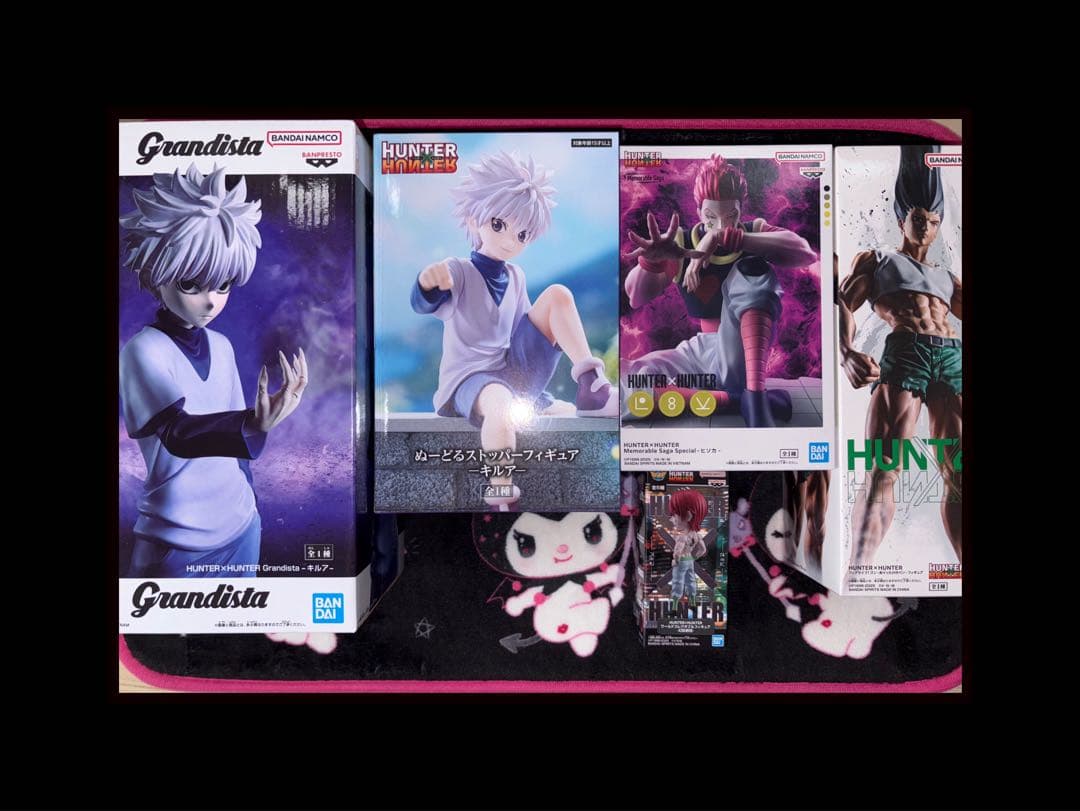 HUNTER×HUNTER ゴンさん キルア ヒソカ フィギュア 5点セット