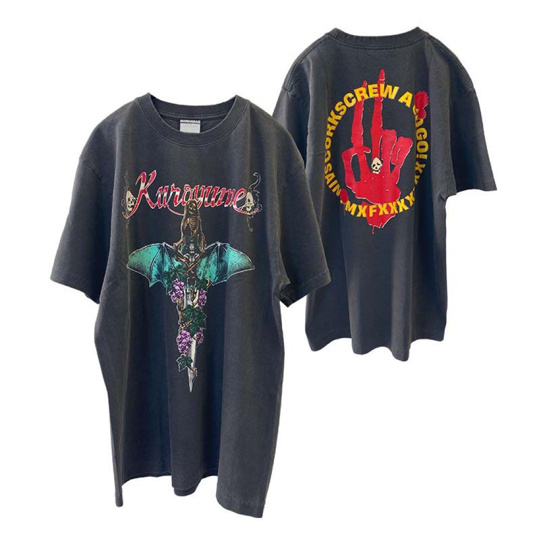 【Mサイズ】黒夢 × SAINT Mxxxxxx Tシャツ（pigment）