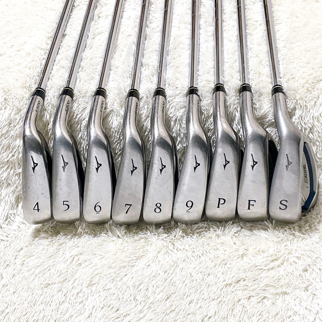 MIZUNO JPX E500 ミズノ メンズ アイアンセット 9本 右 S