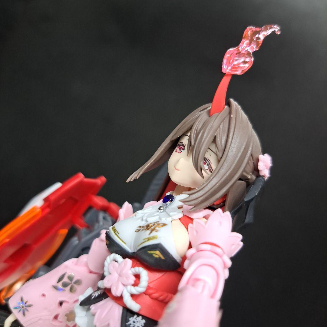 30MS 完成品　シュレミ　ガンダムウイングゼロ炎　スタンド付