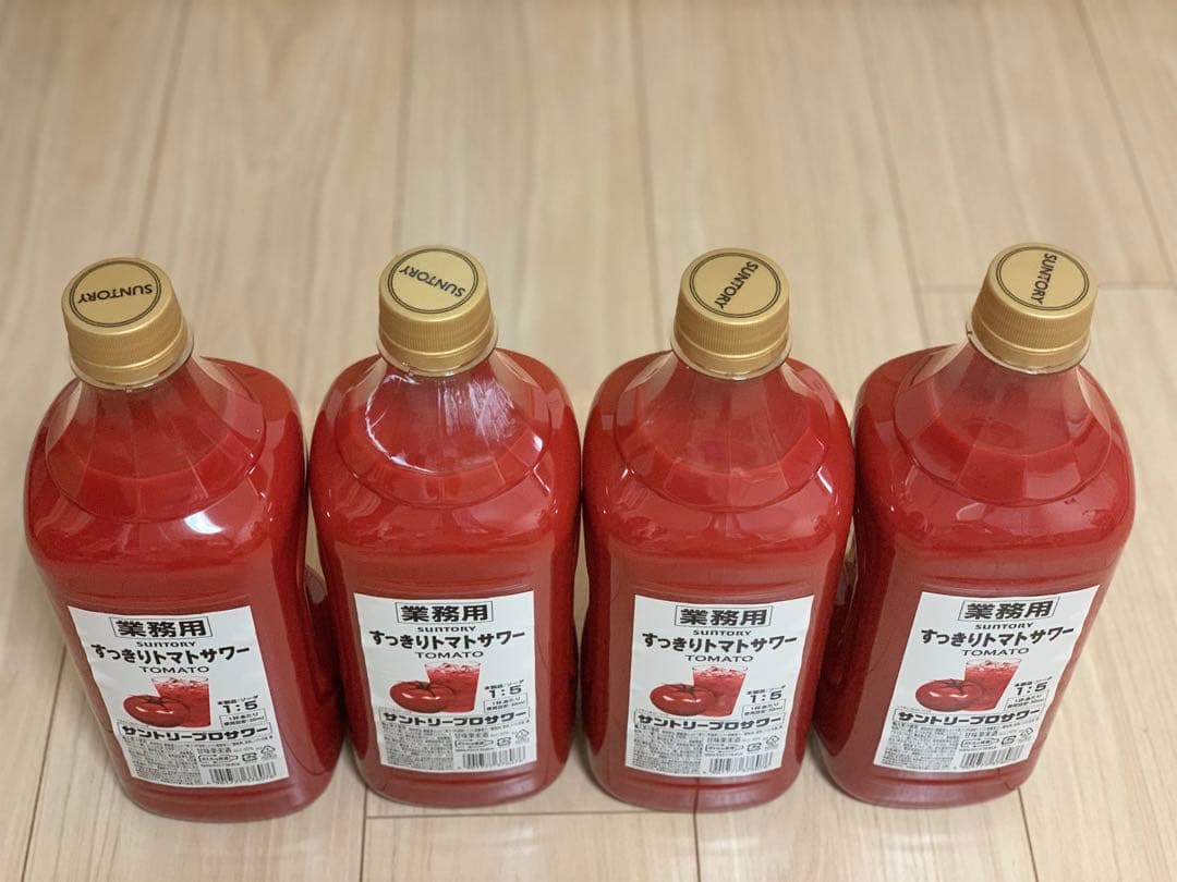 【最短当日発送】すっきりトマトサワー 業務用 1.8L 4本セット サントリー
