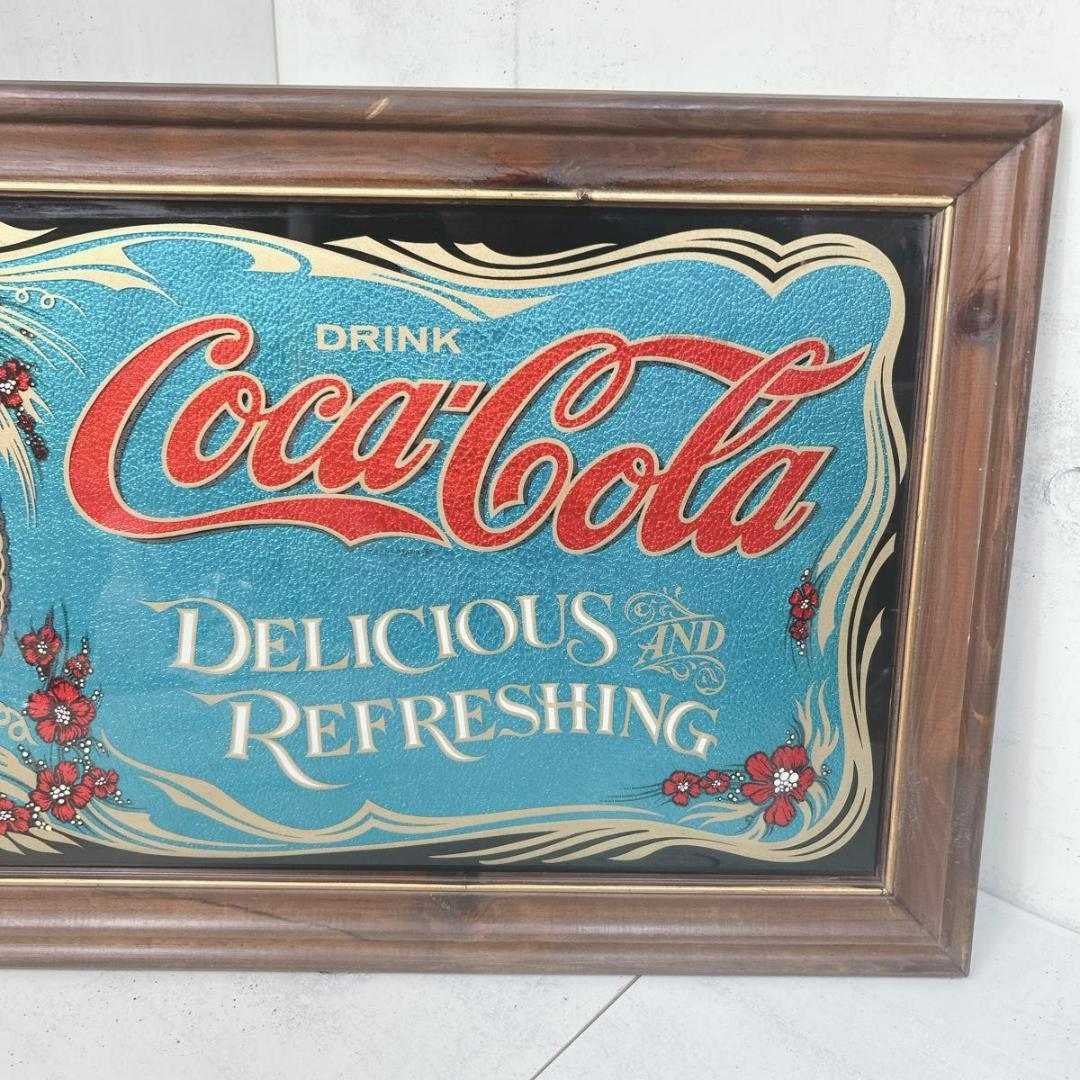 【激レア】ヴィンテージ コカコーラ パブミラー アメリカン雑貨 インテリア雑貨