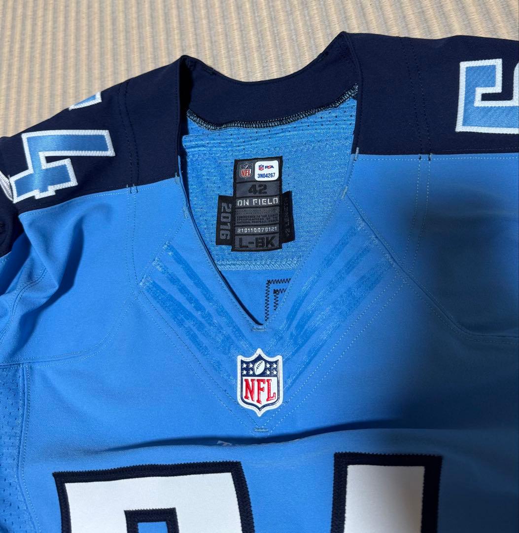 TITANS WILLIAMSON実使用ユニフォーム(2016年)