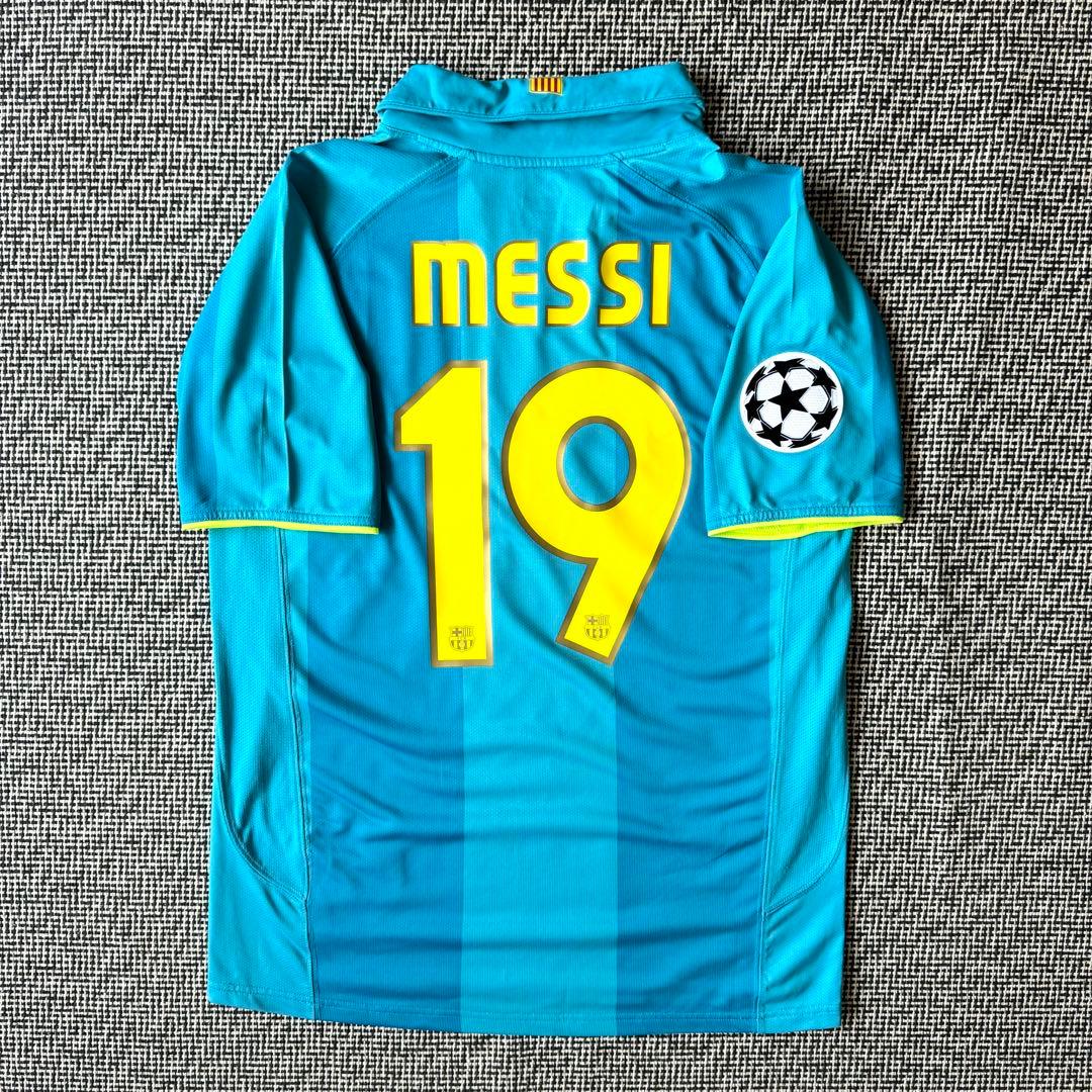 【50周年×CLパッチ付き】リオネル・メッシ ＃１９ FCバルセロナ ０７／０８