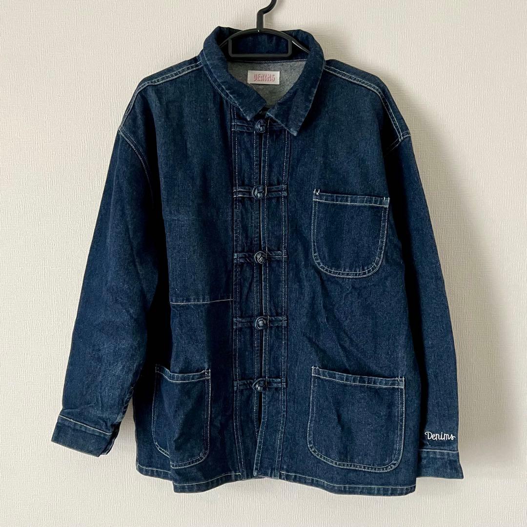 DENIMS デニムジャケット　入手困難　チャイナボタン　限定販売　希少