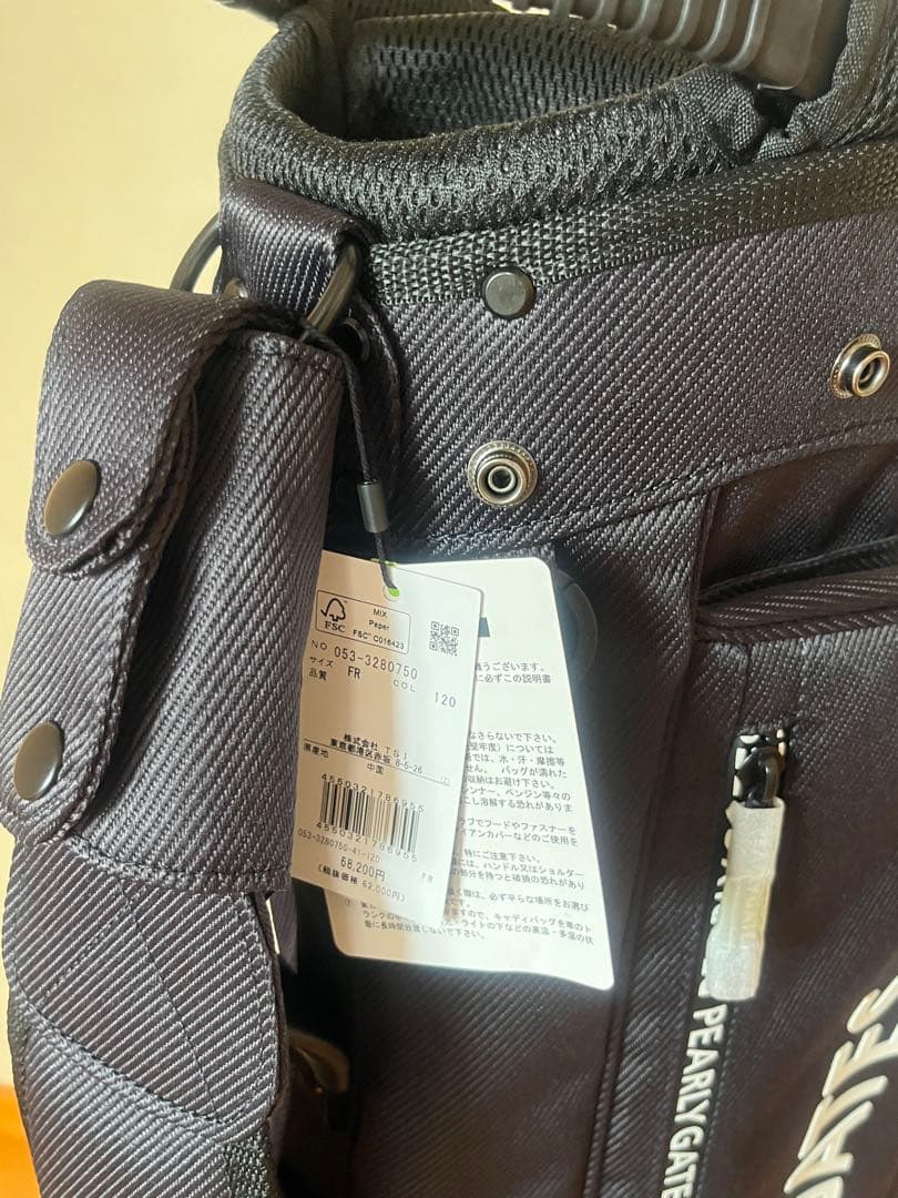 ★新品 PEARLY GATES パーリーゲイツ キャディーバック