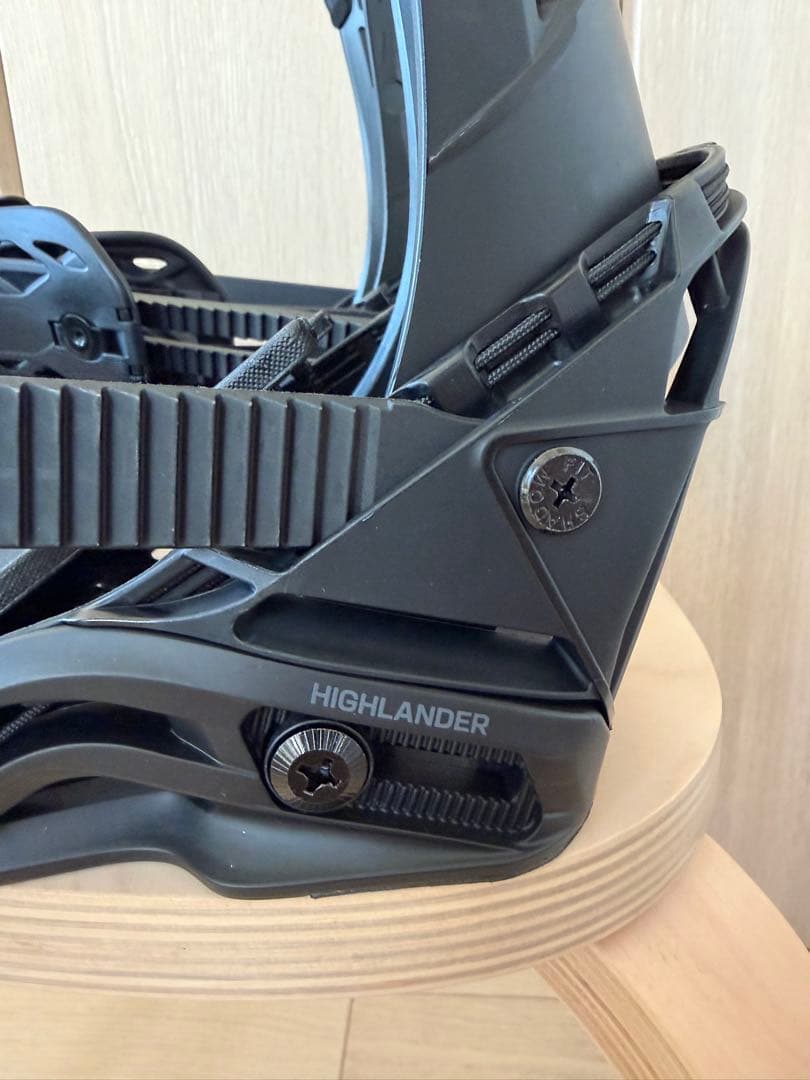 SALOMON - HIGHLANDER ブラック スノーボードビンディング