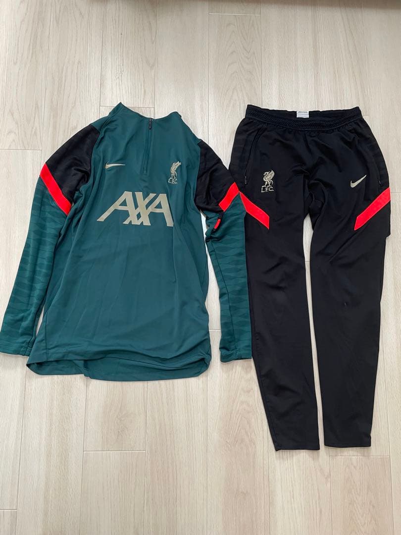 リバプール 3点セットトレーニングウェア上下 ドリルトップ ストライクパンツ