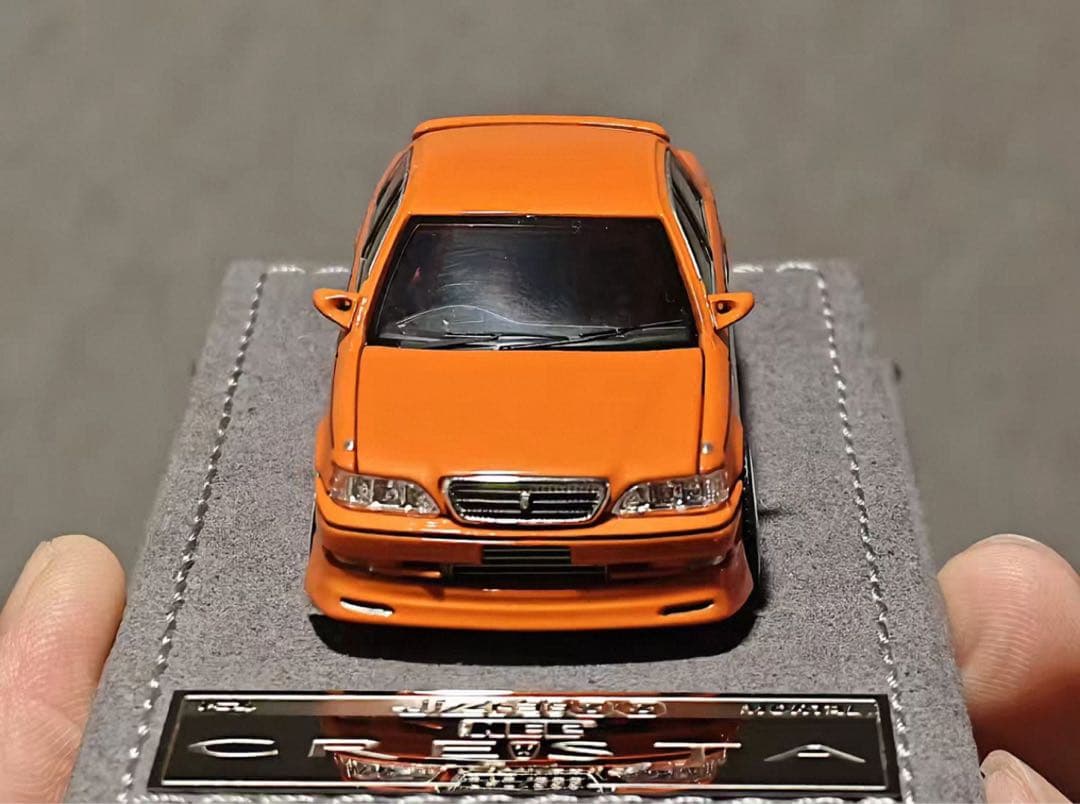 【展示会限定999台】Mortal 1/64 Toyota Crestaオレンジ